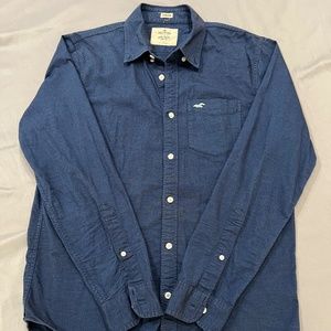Hollister L/S Button Down Shirt - Large